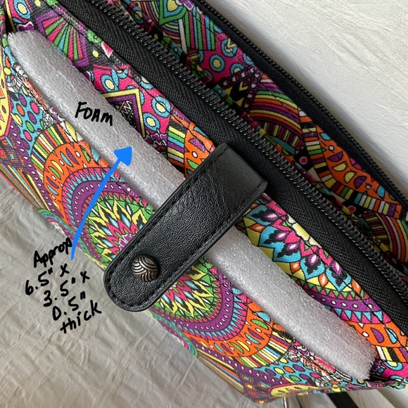 Sakroots Women's Large Smartphone Crossbody Bag Wristlet Purse Eco-Twill… - Picture 11 of 16